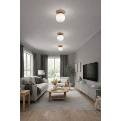 Brilagi - Spotleuchte MILO ECRU 1xE27/60W/230V beige/gold