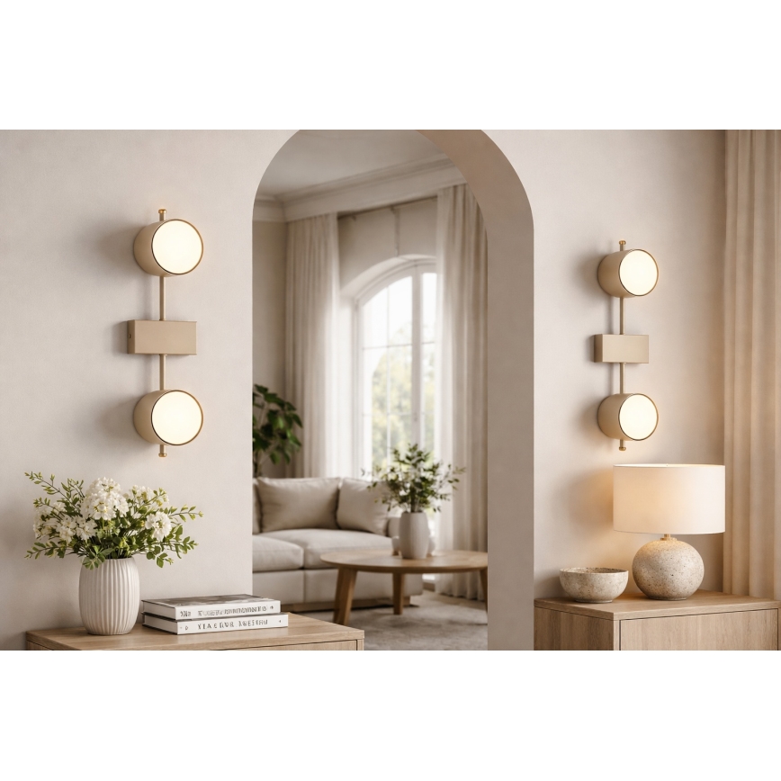 Brilagi - Spotleuchte MONO 2xGX53/12W/230V beige