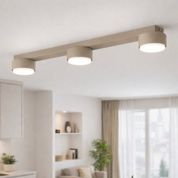 Brilagi - Spotleuchte MONO 3xGX53/12W/230V beige