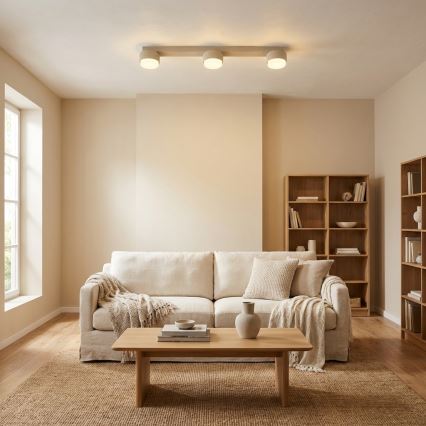 Brilagi - Spotleuchte MONO 3xGX53/12W/230V beige