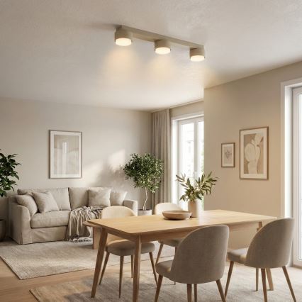 Brilagi - Spotleuchte MONO 3xGX53/12W/230V beige
