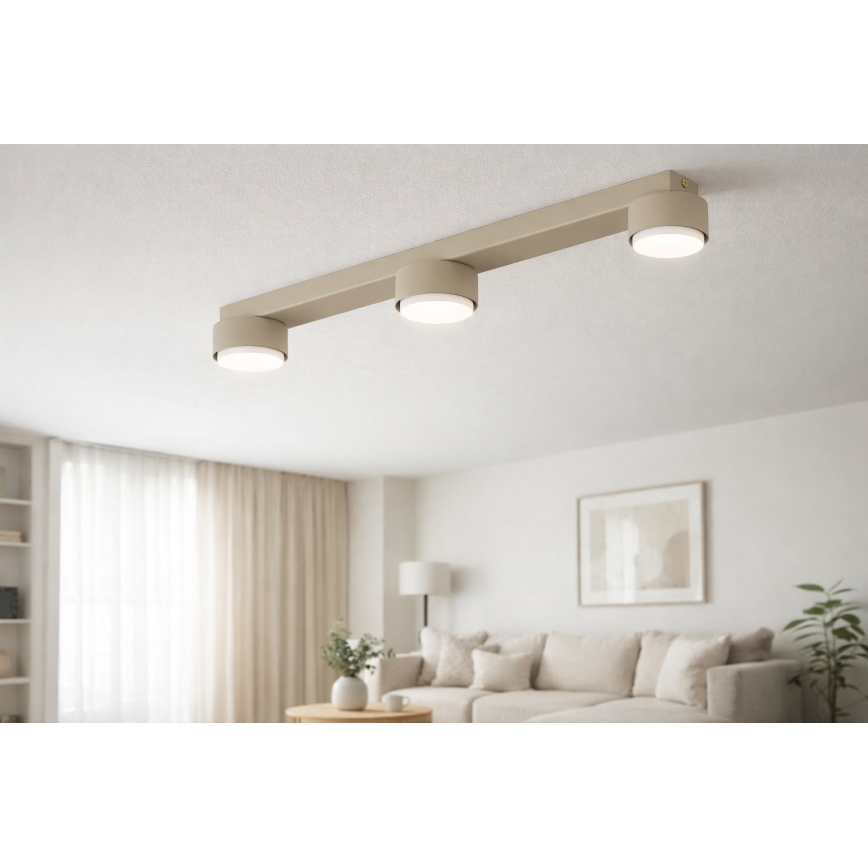 Brilagi - Spotleuchte MONO 3xGX53/12W/230V beige
