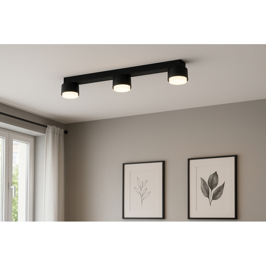 Brilagi - Spotleuchte MONO 3xGX53/12W/230V schwarz