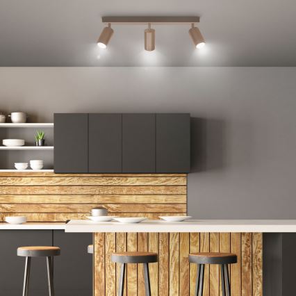 Brilagi - Spotleuchte SELE 3xGU10/30W/230V beige