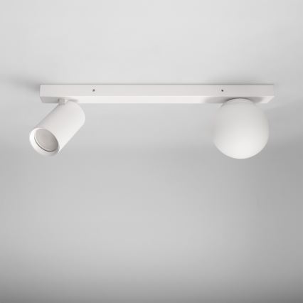 Brilagi - Spotleuchte SELE BALL 1xGU10/30W/230V + 1xG9/10W weiß