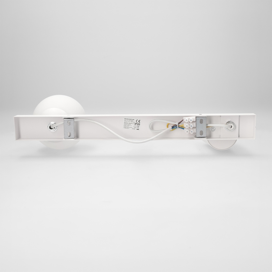Brilagi - Spotleuchte SELE BALL 1xGU10/30W/230V + 1xG9/10W weiß