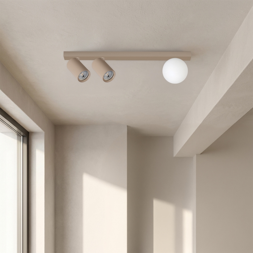 Brilagi - Spotleuchte SELE BALL 2xGU10/30W/230V + 1xG9/10W beige