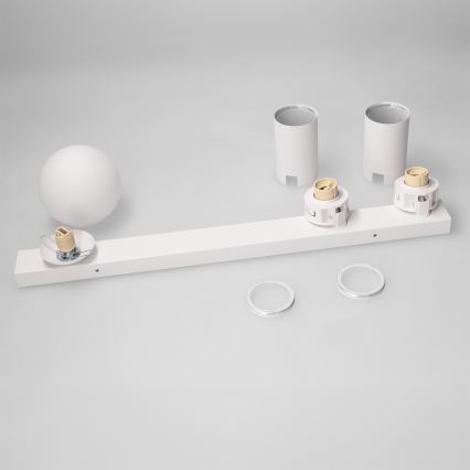 Brilagi - Spotleuchte SELE BALL 2xGU10/30W/230V + 1xG9/10W weiß