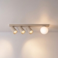 Brilagi - Spotleuchte SELE BALL 3xGU10/30W/230V + 1xG9/10W beige