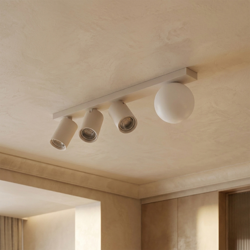 Brilagi - Spotleuchte SELE BALL 3xGU10/30W/230V + 1xG9/10W beige