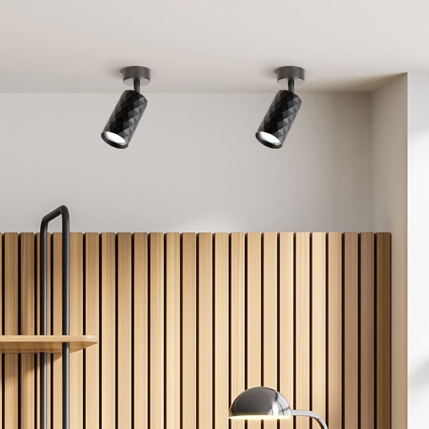 Brilagi - Spotleuchte SELE DIAMANT 1xGU10/30W/230V schwarz