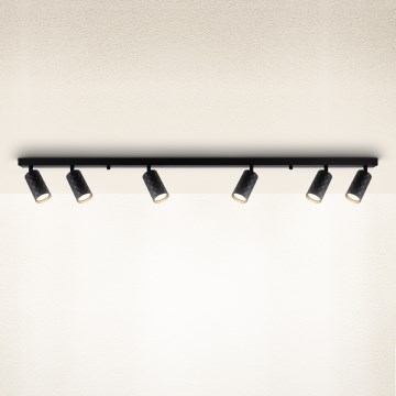 Brilagi - Spotleuchte SELE DIAMANT 6xGU10/30W/230V schwarz