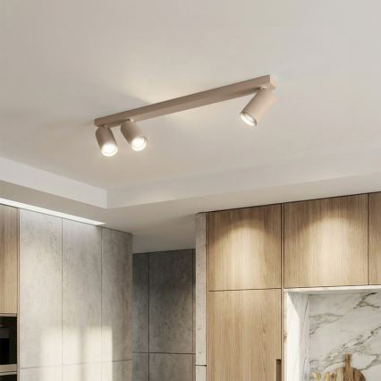 Brilagi - Spotleuchte SELE LONG 3xGU10/30W/230V Beige