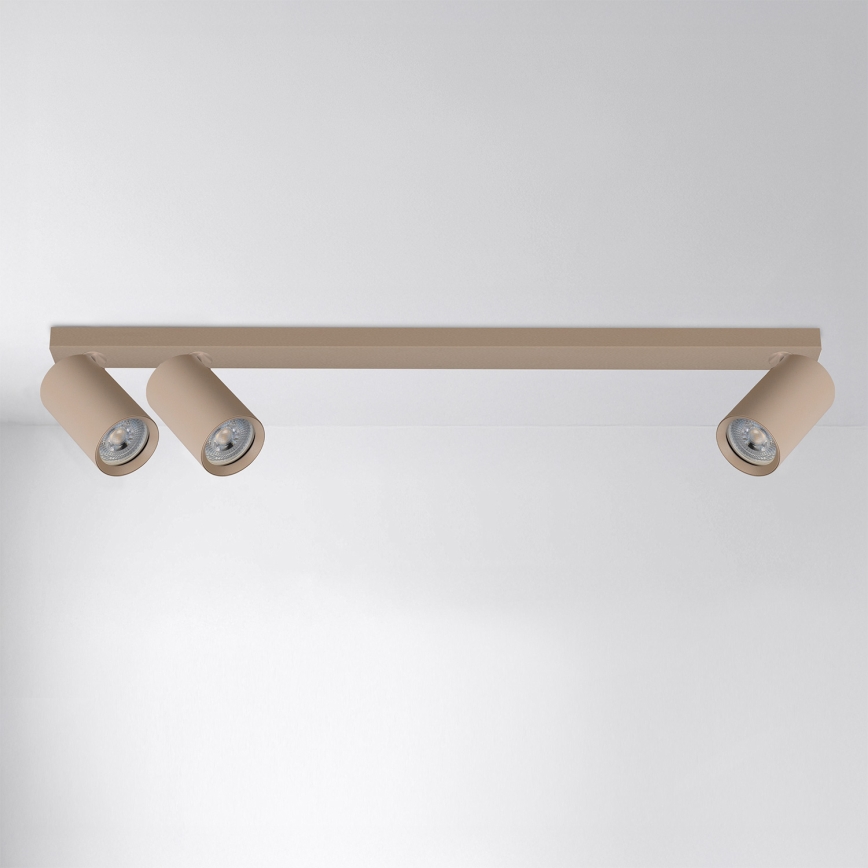 Brilagi - Spotleuchte SELE LONG 3xGU10/30W/230V Beige