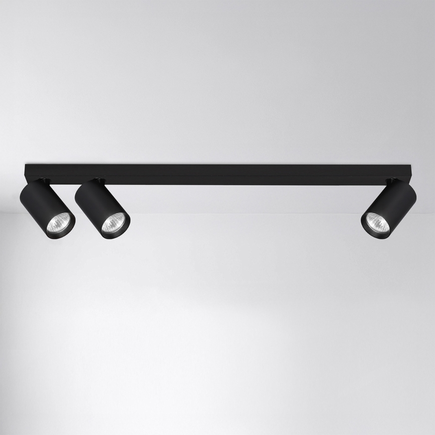 Brilagi - Spotleuchte SELE LONG 3xGU10/30W/230V schwarz