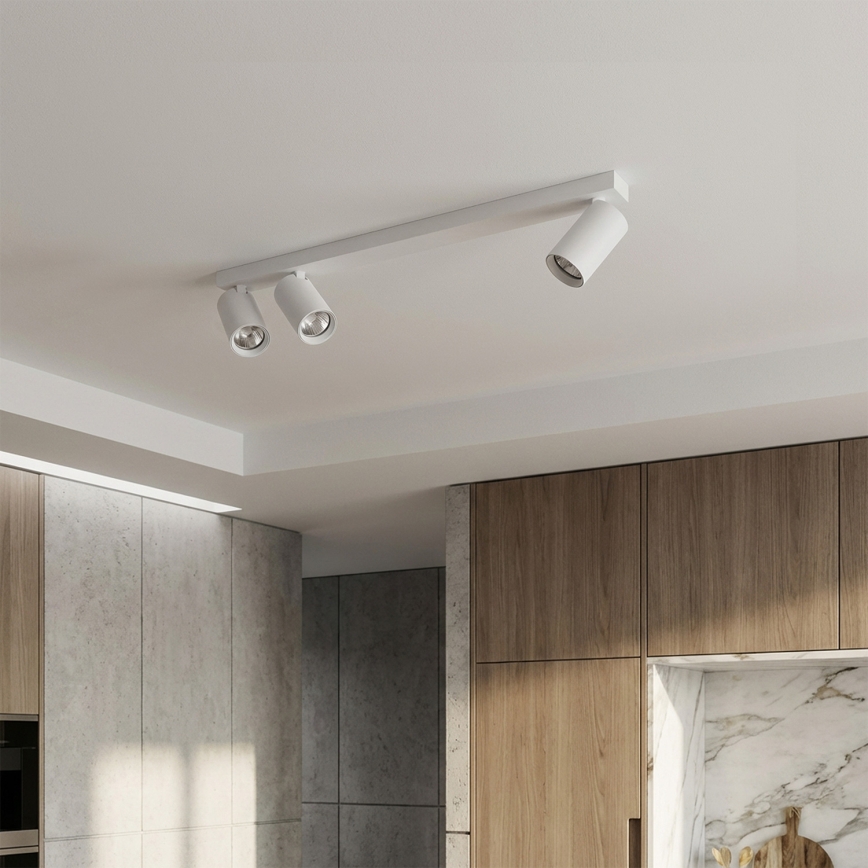 Brilagi - Spotleuchte SELE LONG 3xGU10/30W/230V weiß