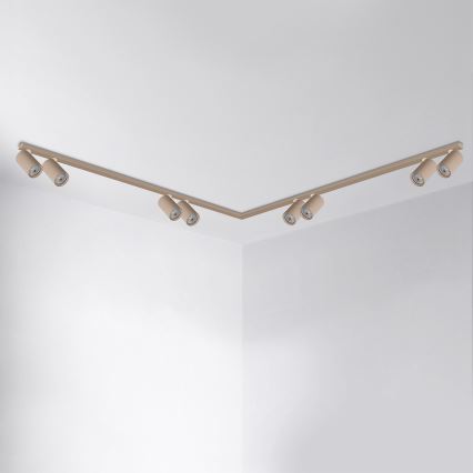 Brilagi - Spotleuchte SELE LONG 8xGU10/30W/230V beige