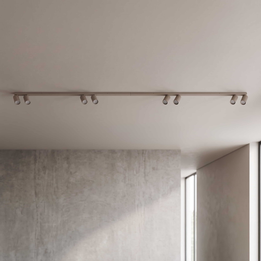 BRILAGI - Spotleuchte SELE LONG 8xGU10/30W/230V beige