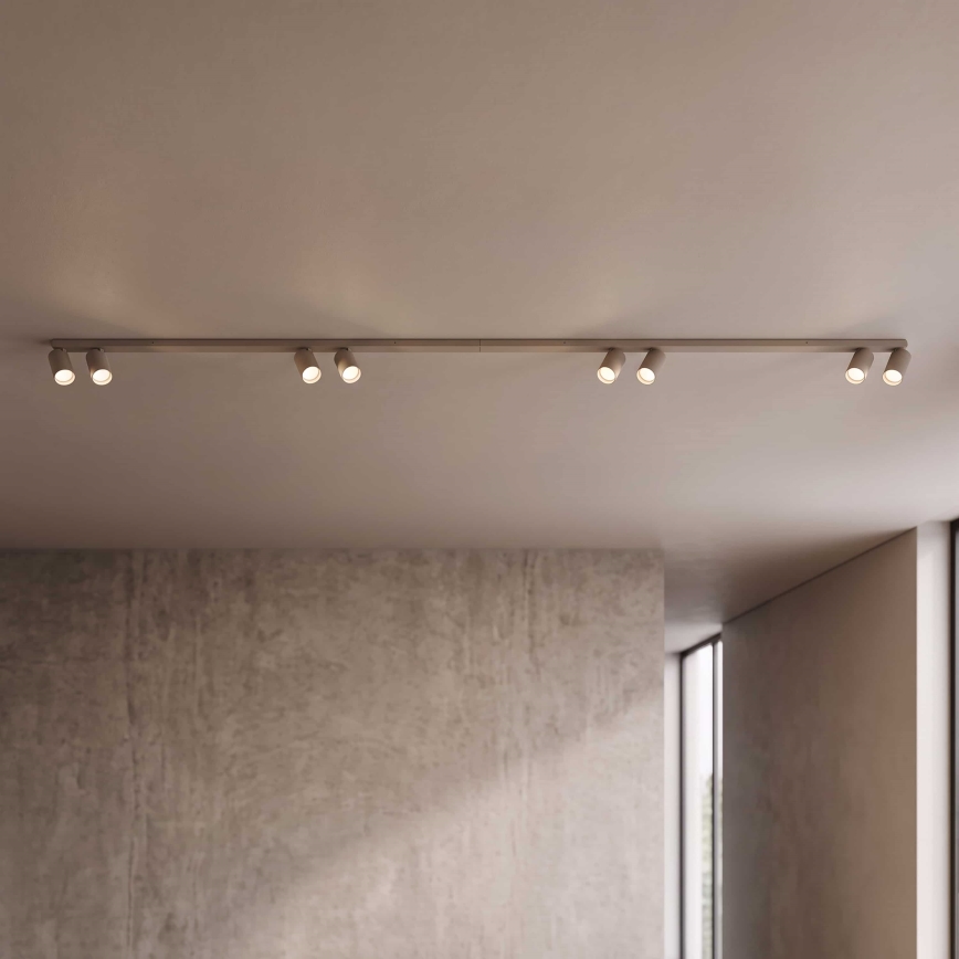 BRILAGI - Spotleuchte SELE LONG 8xGU10/30W/230V beige