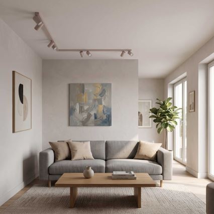 BRILAGI - Spotleuchte SELE LONG 8xGU10/30W/230V beige