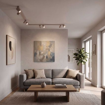 BRILAGI - Spotleuchte SELE LONG 8xGU10/30W/230V beige