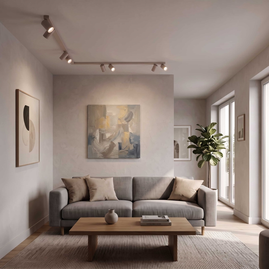 BRILAGI - Spotleuchte SELE LONG 8xGU10/30W/230V beige