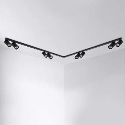 Brilagi - Spotleuchte SELE LONG 8xGU10/30W/230V schwarz