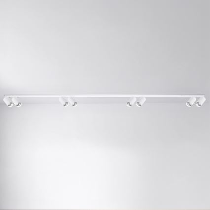 Brilagi - Spotleuchte SELE LONG 8xGU10/30W/230V weiß