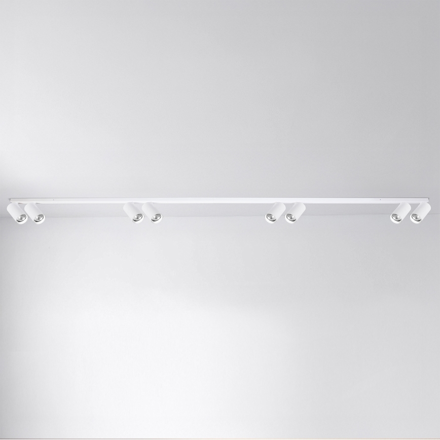 Brilagi - Spotleuchte SELE LONG 8xGU10/30W/230V weiß