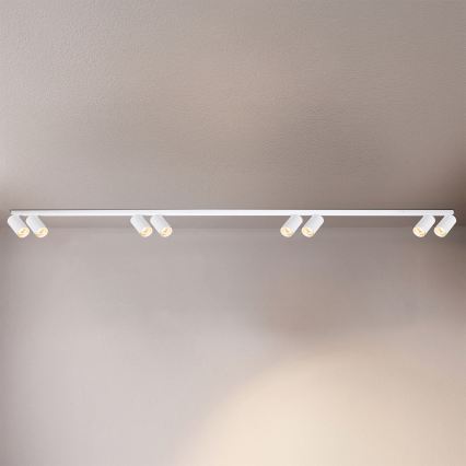 Brilagi - Spotleuchte SELE LONG 8xGU10/30W/230V weiß
