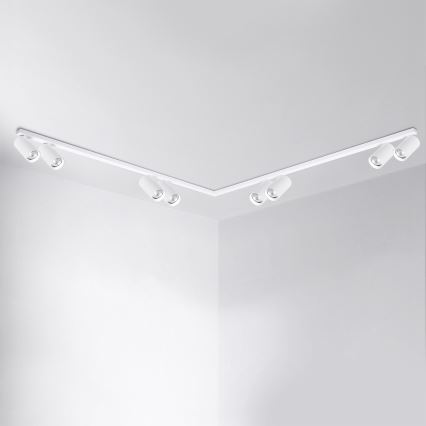 Brilagi - Spotleuchte SELE LONG 8xGU10/30W/230V weiß