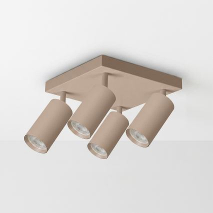 BRILAGI - Spotleuchte SELE SQUARE 4xGU10/30W/230V beige