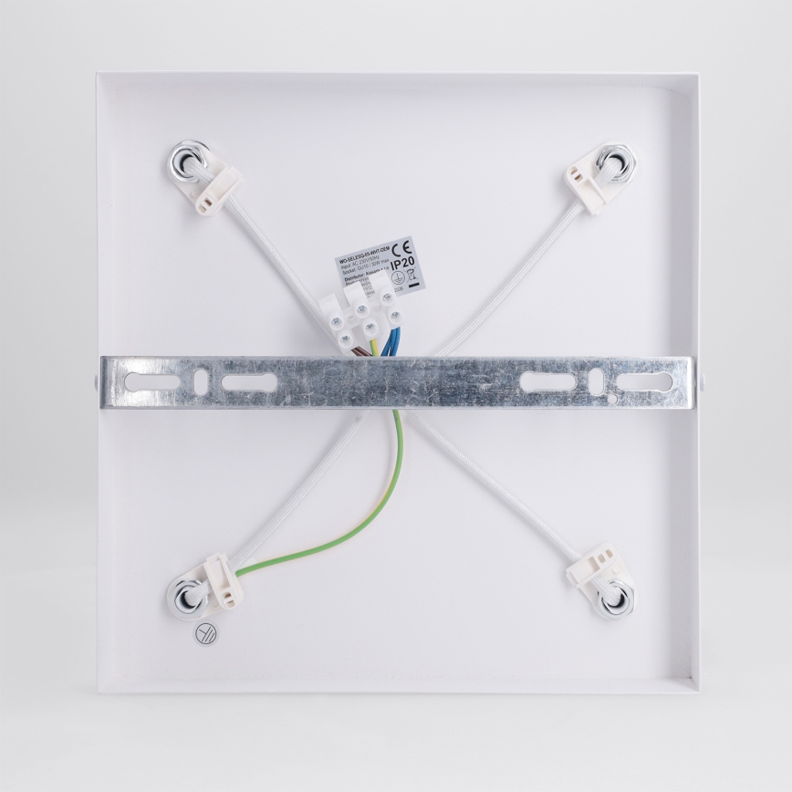 BRILAGI - Spotleuchte SELE SQUARE 4xGU10/30W/230V weiß/Eichen-Dekor