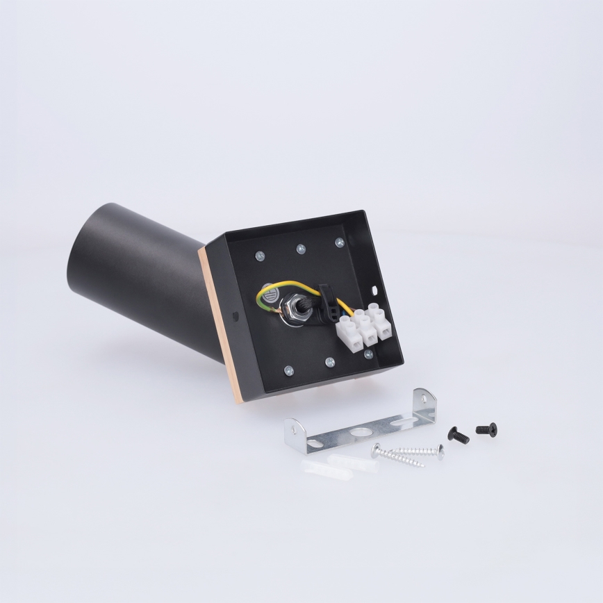 Brilagi - Spotleuchte SELE WOOD ACOUSTIC 1xGU10/30W/230V schwarz/Holz