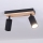 Brilagi - Spotleuchte SELE WOOD ACOUSTIC 2xGU10/30W/230V schwarz/holz