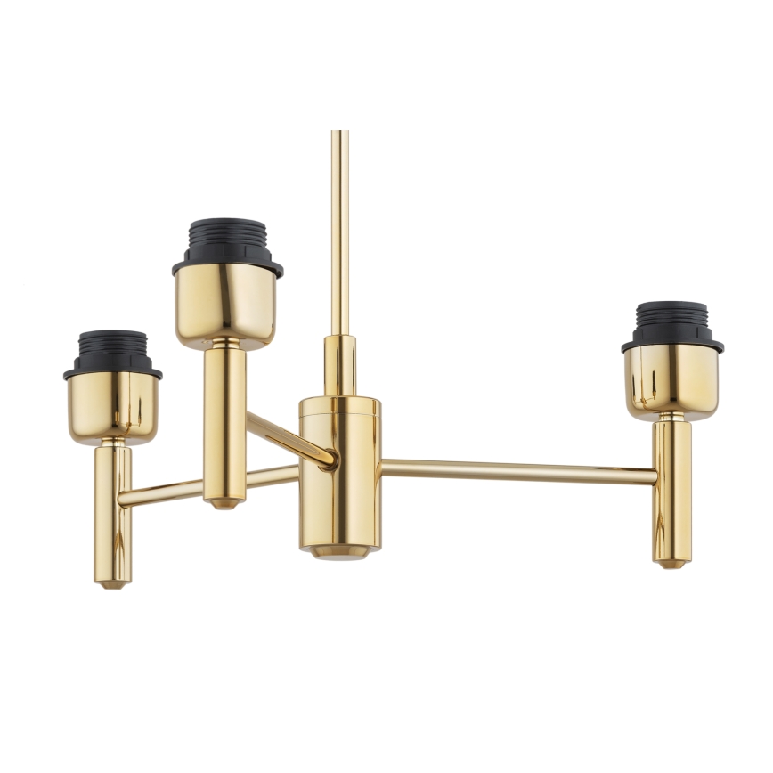 BRILAGI - Stangen-Pendelleuchte MONTE 3xE27/60W/230V schwarz/gold