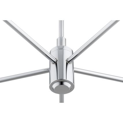 BRILAGI - Stangen-Pendelleuchte MONTE 5xE27/60W/230V creme/hochglanzchrom