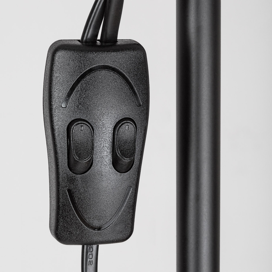 Brilagi - Stehlampe ARIANA 1xE27/100W/230V + 1xE14/25W schwarz