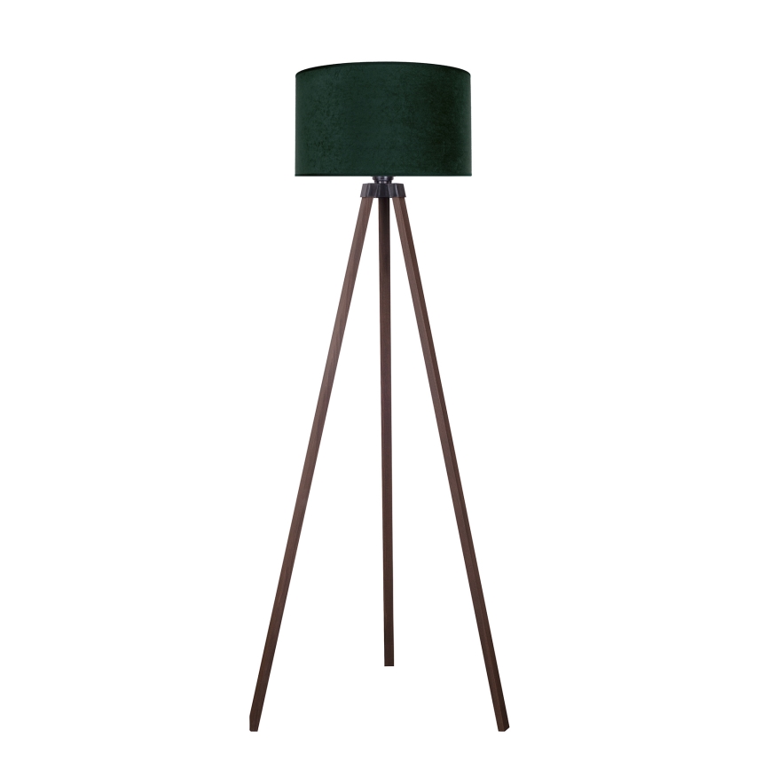 Brilagi - Stehlampe VELVET 1xE27/60W/230V braun/grün