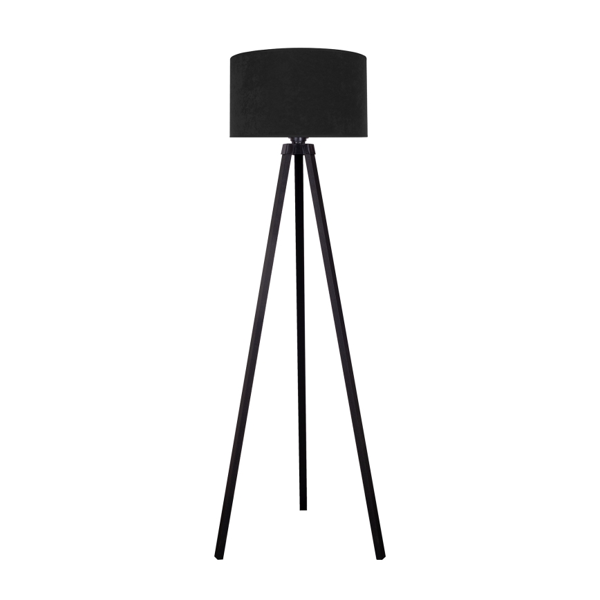 Brilagi - Stehlampe VELVET 1xE27/60W/230V schwarz/wenge