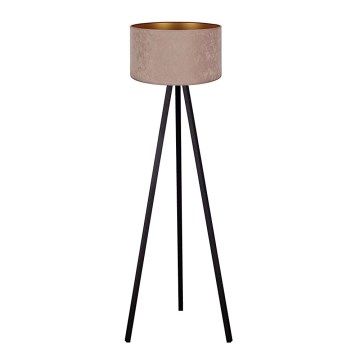 Brilagi - Stehlampe VELVET 1xE27/60W/230V Wenge/Beige