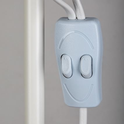 Brilagi - Stehleuchte ARIANA 1xE27/100W/230V + 1xE14/25W weiß