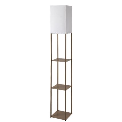Brilagi - Stehleuchte mit Ablagen GRADUS 1xE27/40W/230V 150 cm grau/beige