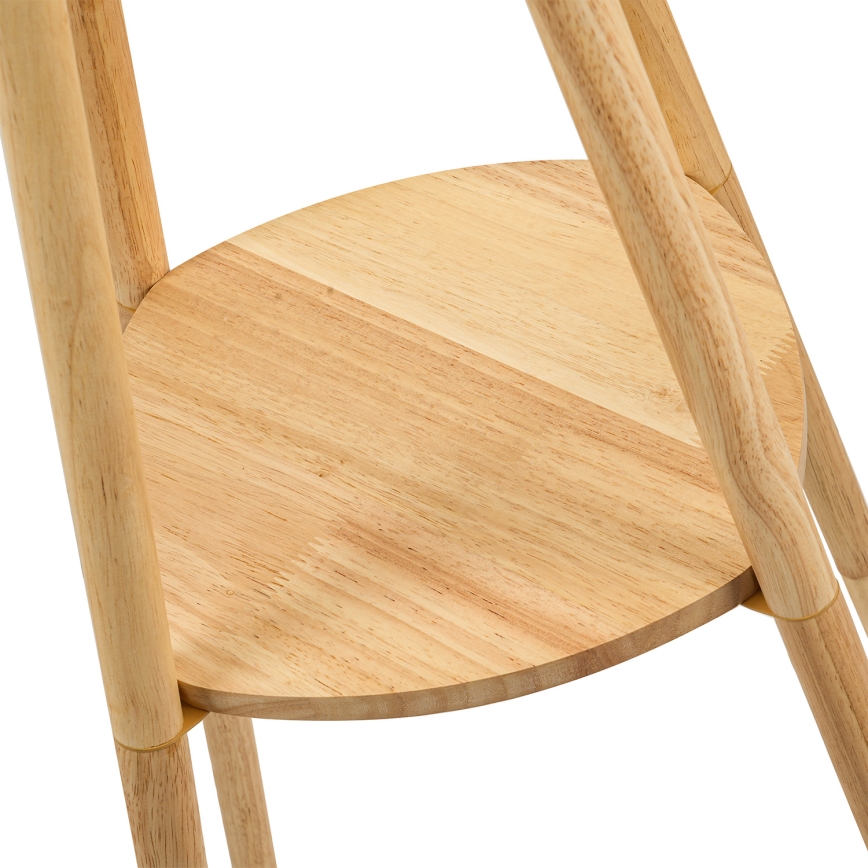 Brilagi - Stehleuchte NORDIC WAVE 1xE27/15W/230V Holz/Leinen