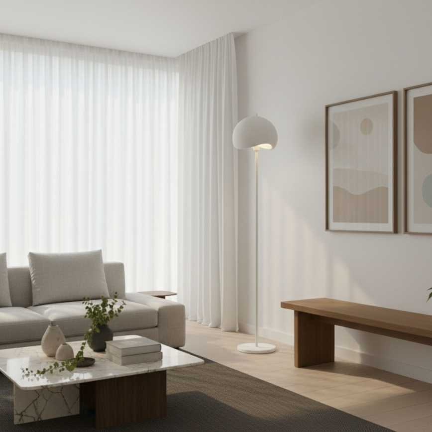 Brilagi - Stehleuchte WABI SABI 1xE27/40W/230V weiß