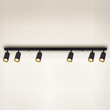 Brilagi - Strahler SELE 6xGU10/30W/230V schwarz/golden