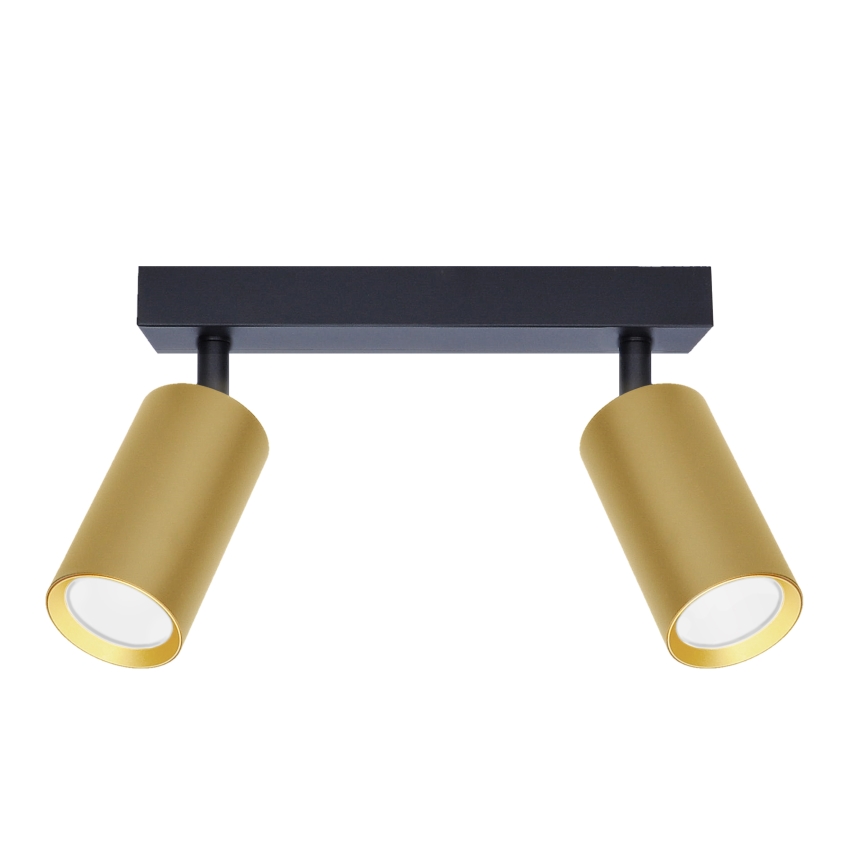 Brilagi - Strahler SELE GOLDEN 2xGU10/30W/230V schwarz/golden