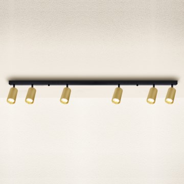 Brilagi - Strahler SELE GOLDEN 6xGU10/30W/230V schwarz/golden
