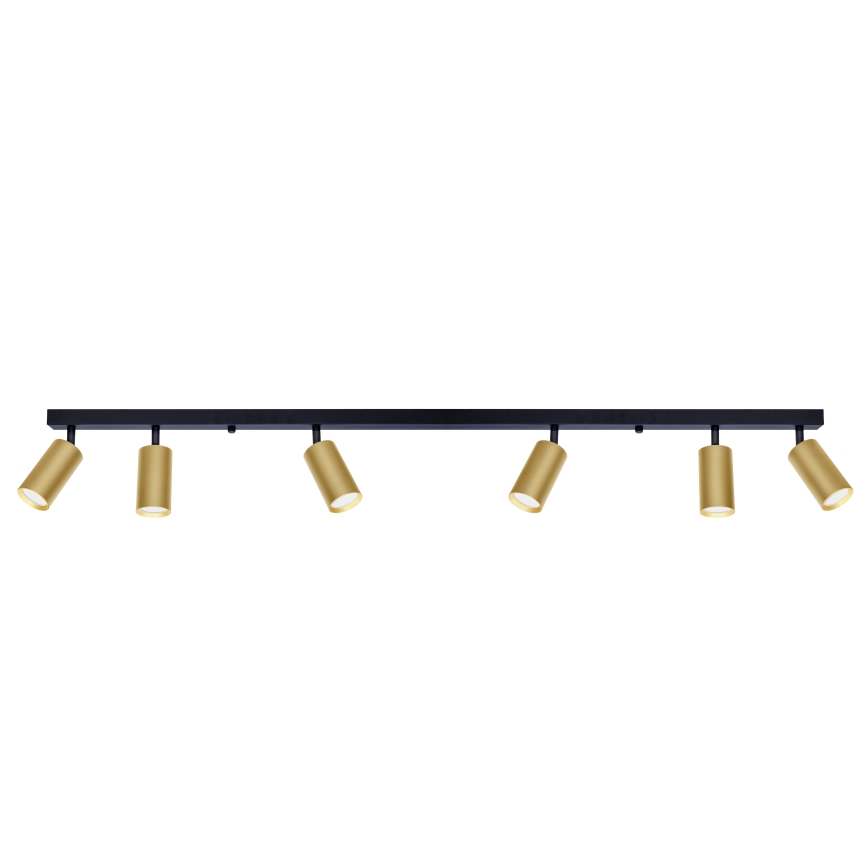 Brilagi - Strahler SELE GOLDEN 6xGU10/30W/230V schwarz/golden