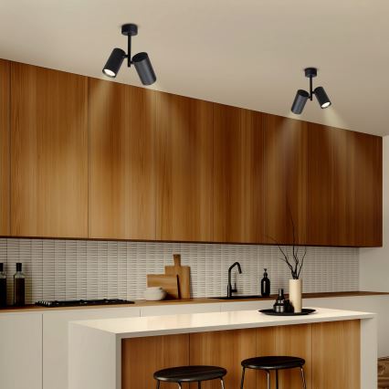 Brilagi - Strahler SELE VERTICAL 2xGU10/30W/230V schwarz